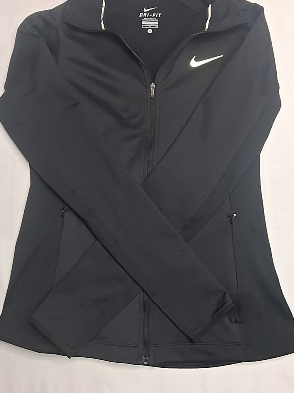 Nike Dri-Fit Full Zip Running Jacket - Black